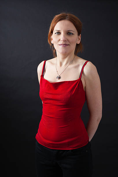 istock Beautiful woman doing different expressions in different sets of clothes 467098042