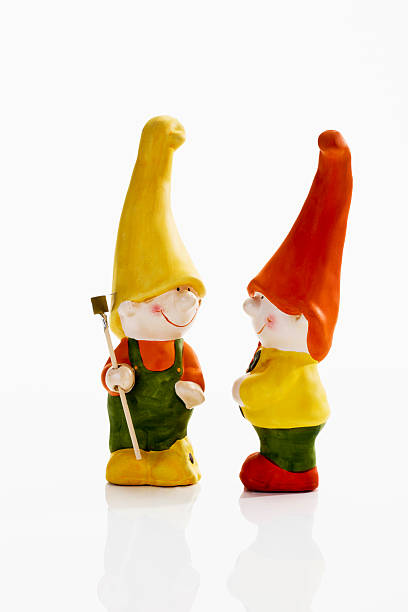 istock Two garden garden gnomes 467098178