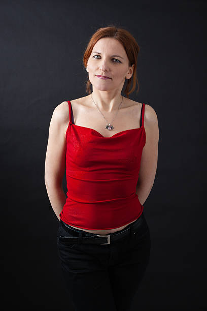 istock Beautiful woman doing different expressions in different sets of clothes 467101086