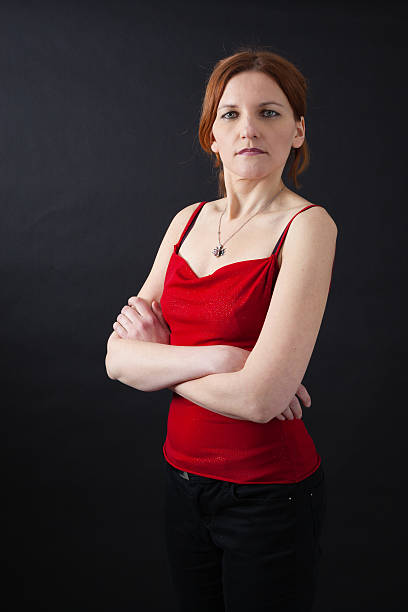 istock Beautiful woman doing different expressions in different sets of clothes 467101098