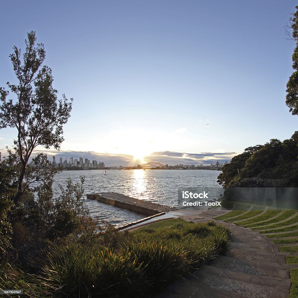 Vista de los edificios de la ciudad de Sydney - Foto de stock de Agua libre de derechos