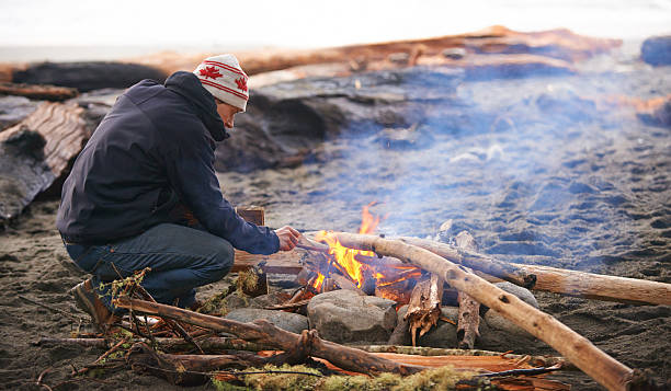 istock He's in charge of the campfire 467104306