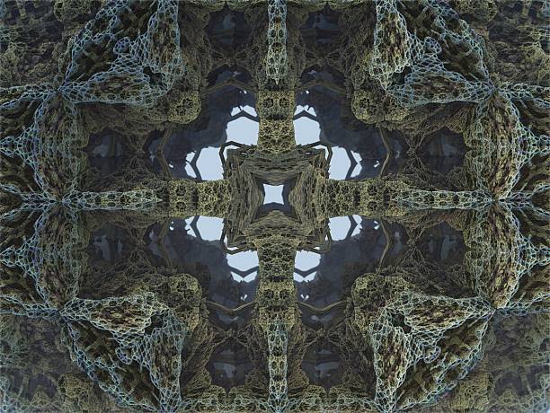 istock Crystal Cave Abstract Fractal Design 467106335