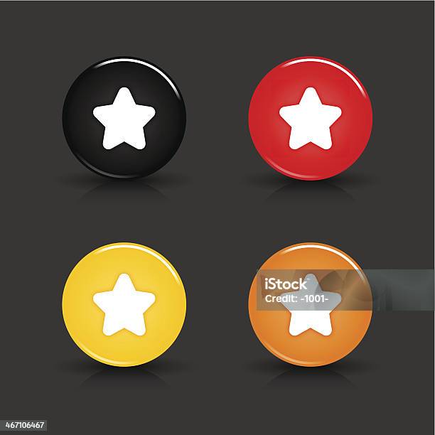 거수 팻말 서클 아이콘크기 광택지 블랙 레드 옐로우 오렌지 버튼 1위에 대한 스톡 벡터 아트 및 기타 이미지 - 1위, 검은색, 계급