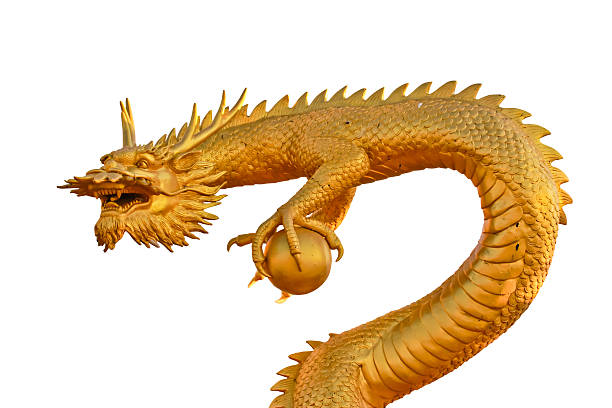 istock chinese style dragon statue at chonburi 467106605