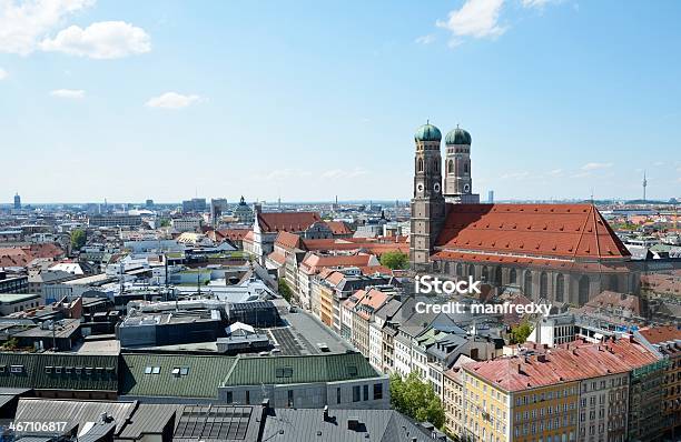 Foto de Panorama De Munique e mais fotos de stock de Cidade - Cidade, Cidade pequena, Munique