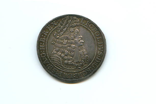 istock Silver thaler of Leopold I 467108855
