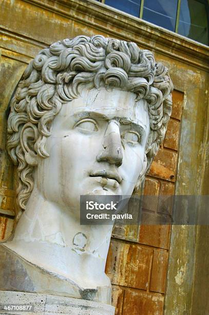 Gaio Statua Di Giulio Cesare Augusto In Musei Vaticani - Fotografie stock e altre immagini di Giulio Cesare - Imperatore