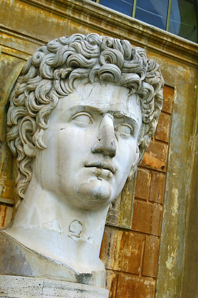 istock Statue of Gaius Julius Caesar Augustus at Vatican Museum 467108877