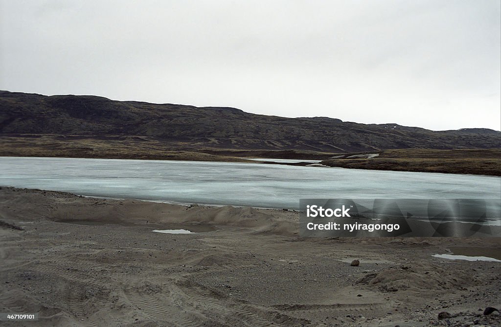 Arctic landscape, Kangerlussuaq, Greenland A beautiful landscape next to the settlement of Kangerlussuaq, in Western Greenland. Arctic Stock Photo