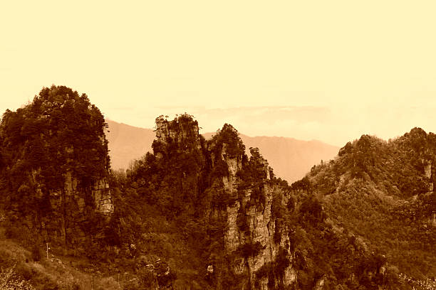 istock TianZi Mountain natural scenery 467112548