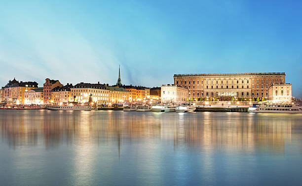 istock Stockholm Old Town skyline reflected on the water 467112896