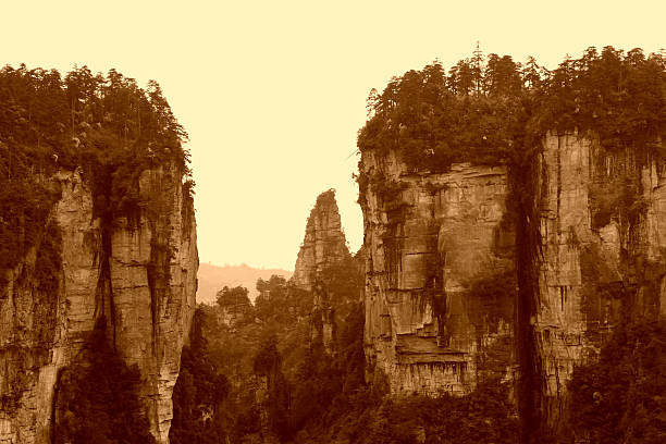 istock TianZi Mountain natural scenery 467113842