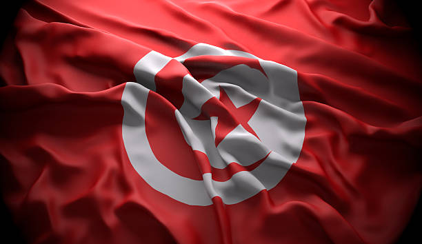 istock Tunisia, Tunis national official state flag 467113942