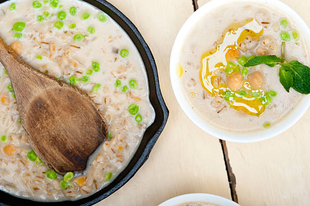 istock Hearty Middle Eastern Chickpea and Barley Soup 467114010