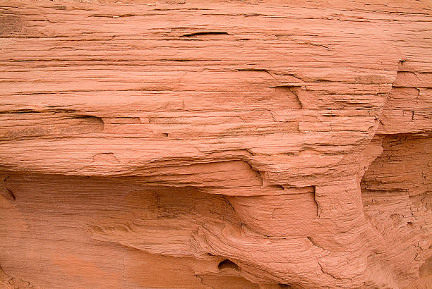 Photo of Slick Rock Red Sandstone Textured Background Southwestern Utah Canyon