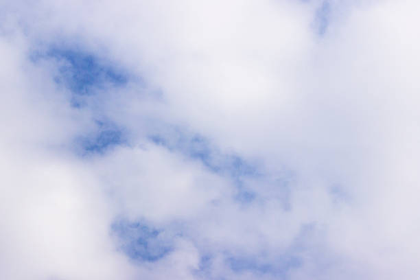istock White smoke cloudy in blue sky 467114086
