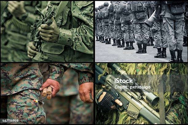 Foto de Exército Conjunto e mais fotos de stock de Adulto - Adulto, Alistamento militar, Armamento