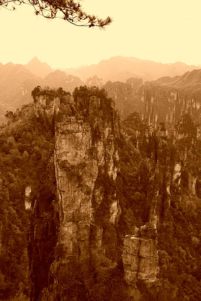 istock TianZi Mountain natural scenery 467117226