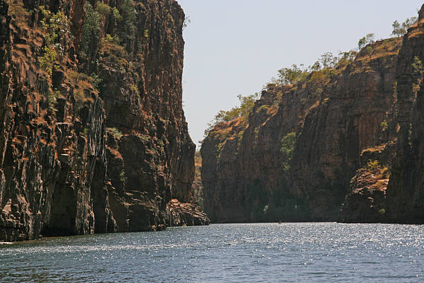 katherine gorge, australia - katherine australia northern territory ravine zdjęcia i obrazy z banku zdjęć