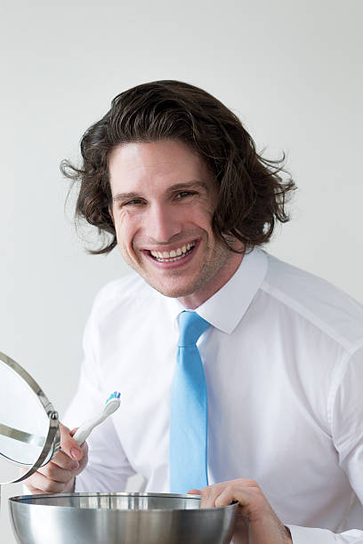 istock Taking care of his winning smile 467120224