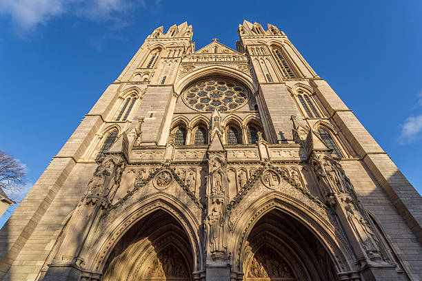 istock Stunning Truro cathedral in cornwall england uk. 467121400