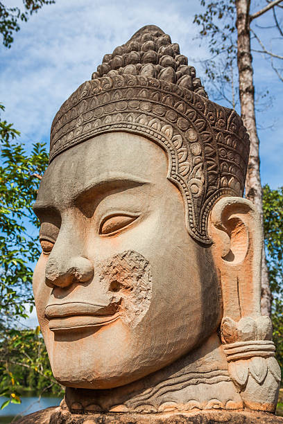 istock Face. Angkor Wat/ Angkor Thom. Cambodia 467122586