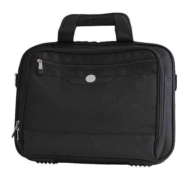 istock Laptop bag isolated on a white background 467123487