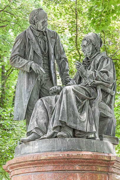 istock Statue of Gauss and Weber in Gottingen. 467123757