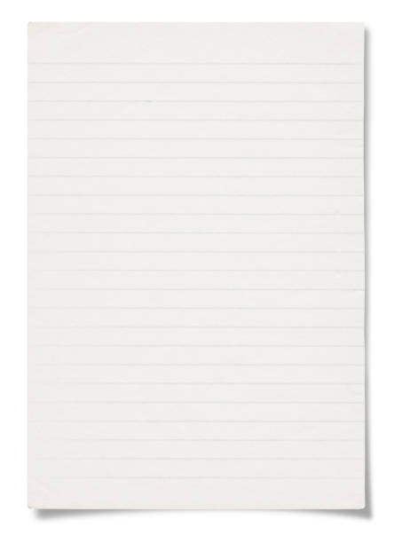 istock Sheet of paper isolated on white 467123953