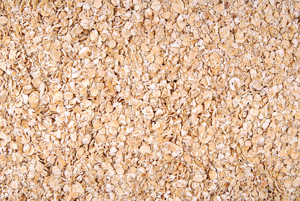 porridge avena sfondo di arrotolare uncooked - oat oatmeal rolled oats oat flake foto e immagini stock