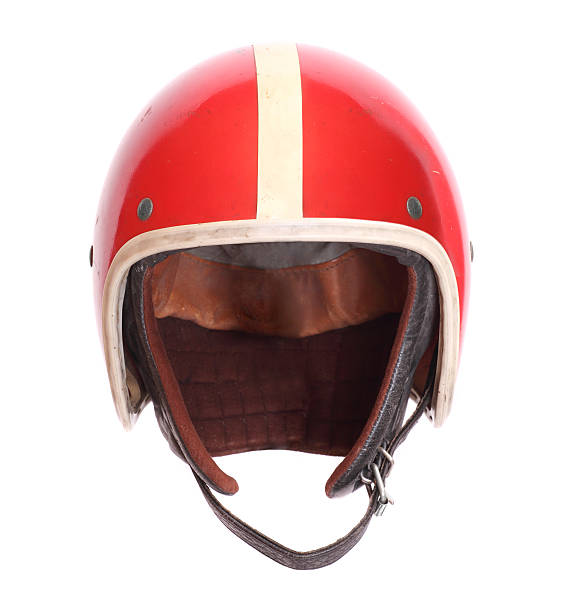 オートバイのヘルメットます。 - helmet motorcycle motorized sport crash helmet ストックフォトと画像