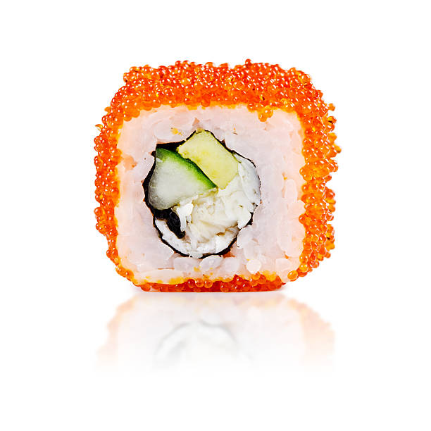 istock traditional fresh japanese sushi rolls on a white background 467135807