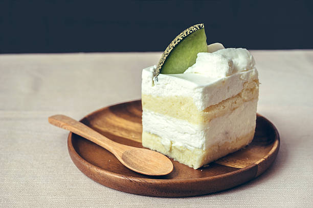 pastel de melón - pastel de melón fotografías e imágenes de stock