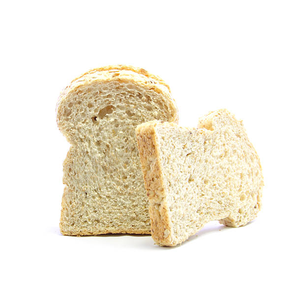 istock Whole wheat and oat thick fresh bread with gold edge 467136092