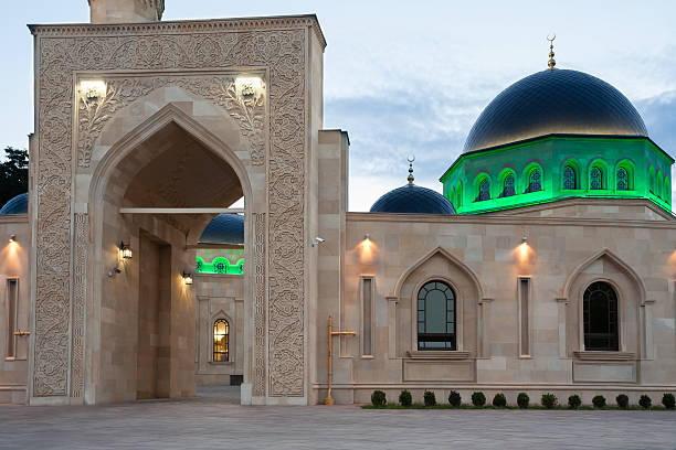 istock Fasade of Ar Rahma mosque 467138677