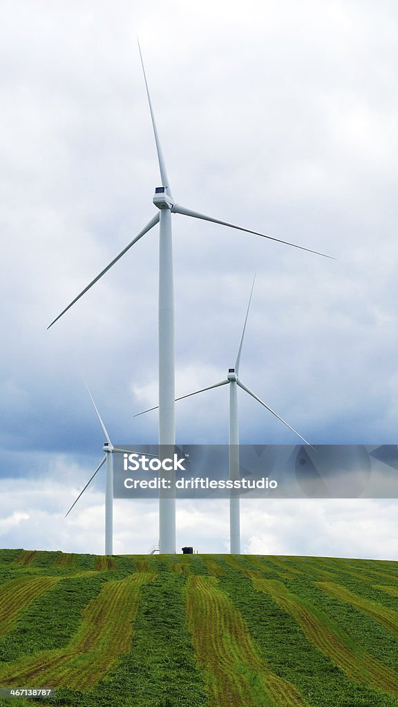 Alternativa alimentazione con Turbina a vento - Foto stock royalty-free di Agricoltura