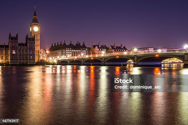 Río Támesis El Big Ben Y Westminster Bridge Foto de stock y más banco de imágenes de Aire libre - Aire libre, Amanecer, Arquitectura