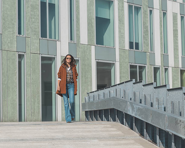 istock Beautiful girl posing in an urban context 467143440