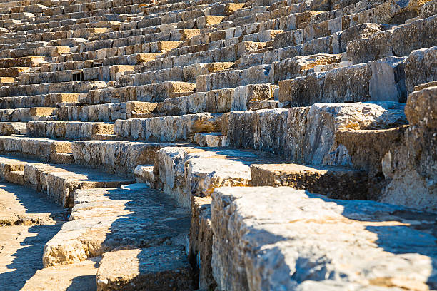 エフェソス劇場、トルコ - ephesus amphitheater circle ellipse ストックフォトと画像