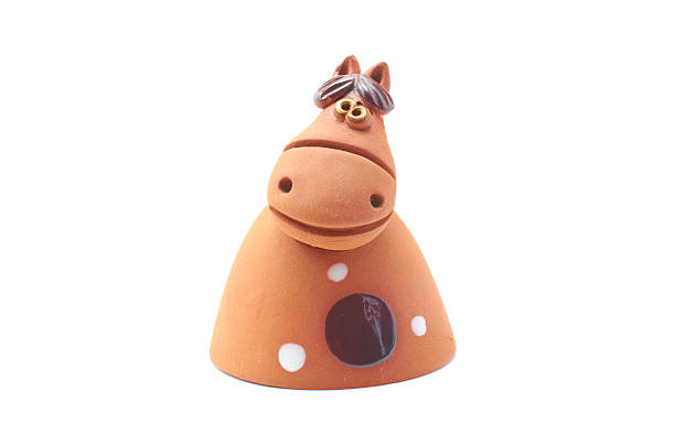 istock Clay bell of Ejsk, Russia on a white background. 467145727