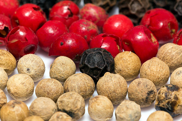 istock beans of colorured pepper - macro 467147309