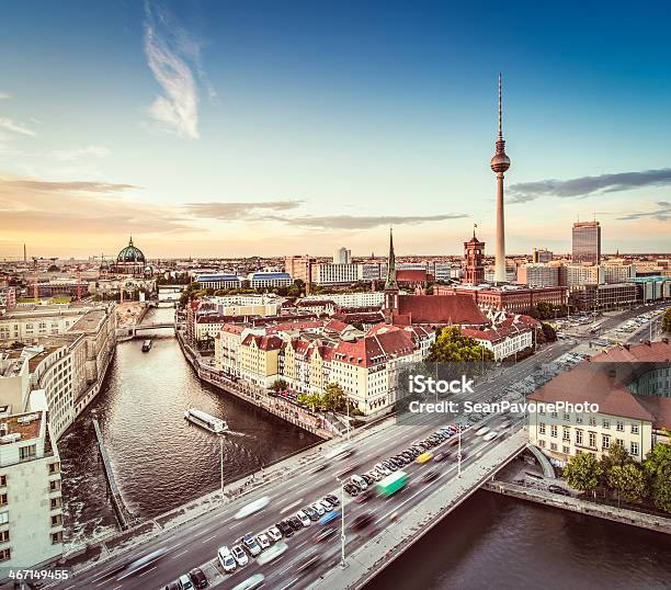 Ciudad De Berlín Foto de stock y más banco de imágenes de Berlín - Berlín, Vista cenital, Alemania