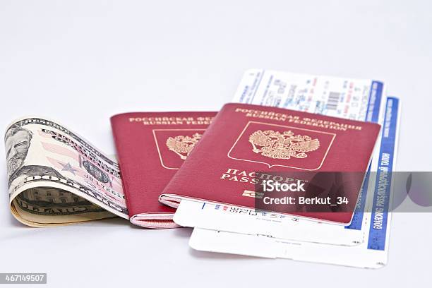 Fees For Vacation Necessary Things Stock Photo - Download Image Now - Passport, Currency, Cut Out