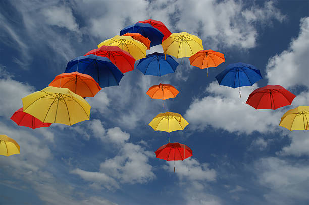 istock colorful umbrellas on the background 467149559