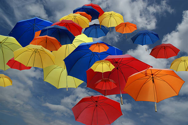 istock colorful umbrellas on the background 467149563