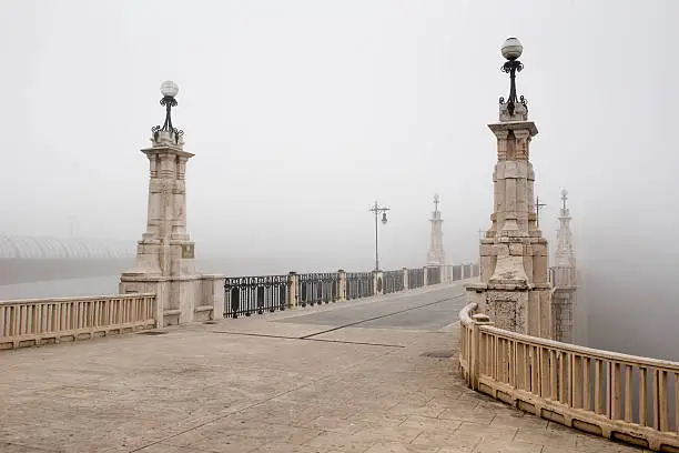 Foggy morning in Teruel