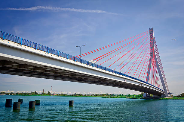 istock New highway bridge over Vistula river 467151729