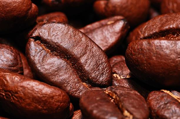 coffee beans stock photo