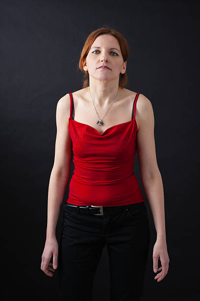 istock Beautiful woman doing different expressions in different sets of clothes 467151814